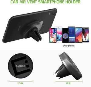 Car Air Vent Cell Phone Holder Mount Extra Strength Magnets-MyPhoneCase.com