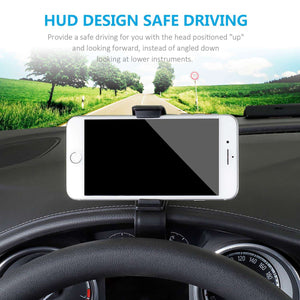 Car Phone Holder Dashboard Cellphone Mount Mobile Clip Stand HUD-MyPhoneCase.com