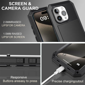 Gorilla Glass iPhone 14 Pro Full Metal Aluminum Case
