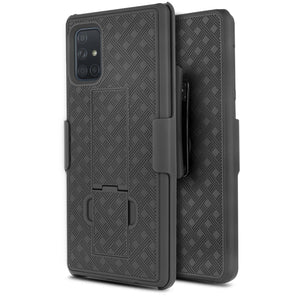 OEM Fitted Shell Galaxy A42 5G Case Rugged Belt Clip Holster-MyPhoneCase.com