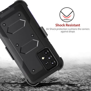 Full-Body Rugged Defender [Galaxy A23 5G / UW] Case w/ Belt Clip Holster-MyPhoneCase.com