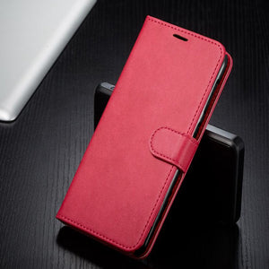 Galaxy A42 5G Wallet Case with Card Holder Premium Leather