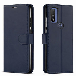 Moto G Stylus 5G 2021 Wallet Case with Card Holder Premium Leather