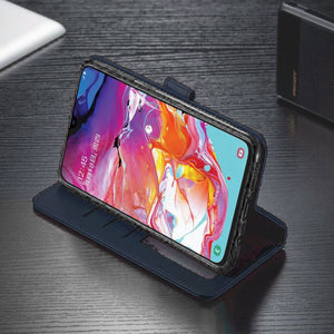 Galaxy A42 5G Wallet Case with Card Holder Premium Leather