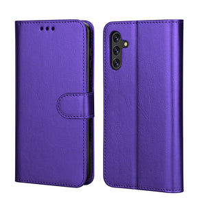Galaxy A23 5G Wallet Case with Card Holder Premium Leather