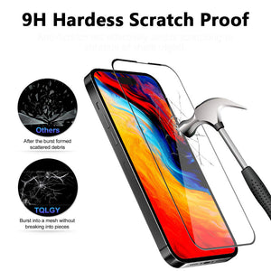 [2-Pack] iPhone 15 Pro Max Tempered Glass Screen Protector Full Coverage