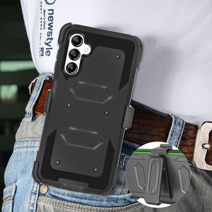 Full-Body Rugged Defender Galaxy A23 5G  Case with Belt Clip Holster