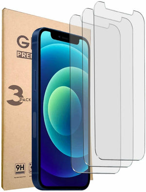 [3-Pack] iPhone XR (6.1") Tempered Glass Screen Protector
