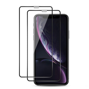 [2 Pack] Edge to Edge [iPhone XR] Tempered Glass Screen Protector-MyPhoneCase.com