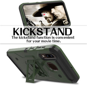 Storm Tank Galaxy A50 Case Belt Clip Holster - Army Green-MyPhoneCase.com