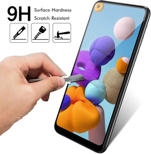Tempered Glass Screen Protector for Galaxy A21 [3-Pack]-MyPhoneCase.com