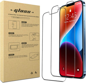 [iPhone 14 Pro] HD Tempered Glass Screen Protector [2-Pack]-MyPhoneCase.com