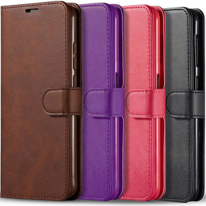 Samsung Galaxy A02s Premium Leather Wallet Case w/ Card Holder