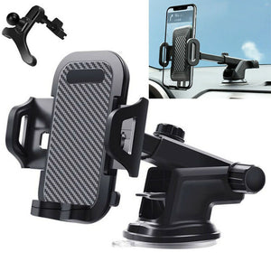 Easy CLAMP Ultimate Hands-Free Car Phone Holder Dashboard Air Vent Windshield-MyPhoneCase.com