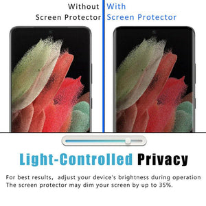 [Galaxy S21+ Plus] Anti-Spy Privacy Tempered Glass Screen Protector [1-Pack]-MyPhoneCase.com