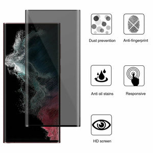 [Galaxy S21+ Plus] Anti-Spy Privacy Tempered Glass Screen Protector [1-Pack]-MyPhoneCase.com