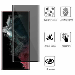 [Galaxy S22 Ultra] Anti-Spy Privacy Tempered Glass Screen Protector [1-Pack]-MyPhoneCase.com