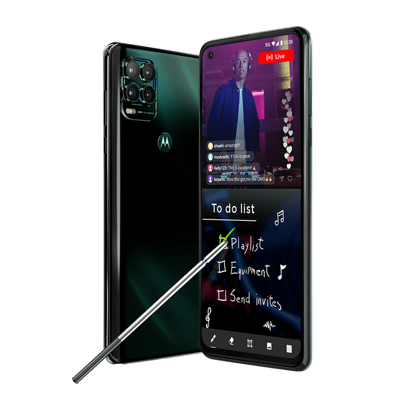 moto g stylus 5G (2021) Cases MyPhoneCase.com