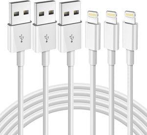 Apple iPhone Lightning Charger Cable Heavy Duty Long Cord - 6 Ft