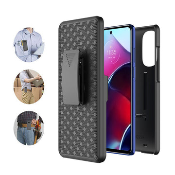 Fitted Shell Moto G Stylus 5G 2023 Case with Belt Clip Holster Fitted Shell Moto G Stylus 5G 2023 Case with Belt Clip Holster