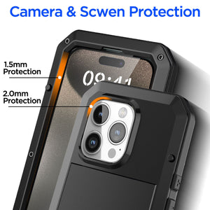 Gorilla Glass iPhone 12 / 12 Pro Full Metal Aluminum Case
