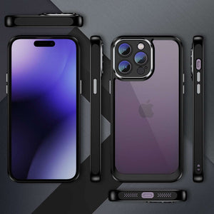 Crystal Guard iPhone 15 Plus Case Translucent Armor