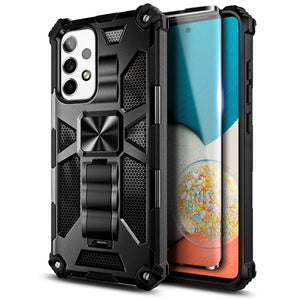 Max Armor Galaxy A53 5G / UW Rugged Metallic Kickstand Case