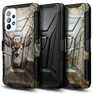 Rugged Defender Galaxy A53 5G / UW Case with Belt Clip Holster