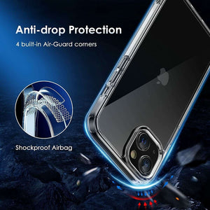 Anti-Scratch iPhone 14 Case Non-Yellowing Shockproof Phone Bumper Cover