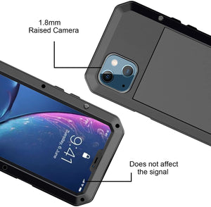 Gorilla Glass iPhone 7 / 8 / SE 2nd / 3rd Case Shockproof Metallic Aluminum