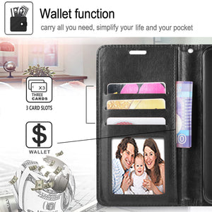 iPhone 12 Mini Premium Leather Wallet Case with Card Holder