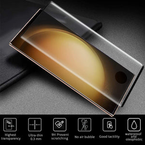 Tempered Glass Screen Protector for Galaxy S23 Ultra - Full Coverage-MyPhoneCase.com