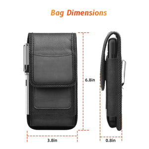 For Galaxy S20 Series Vertical Phone Pouch Card Slot Belt Clip Holster