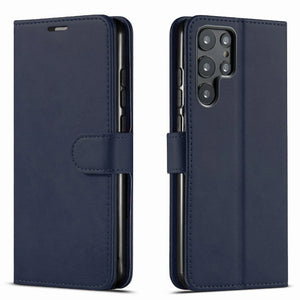 Premium Leather Galaxy S24 Ultra Wallet Case with Card Holder