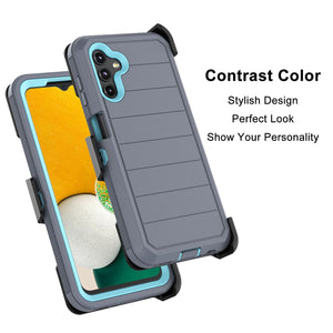 Defender Pro Galaxy A13 5G Case with Rugged Belt Clip Holster