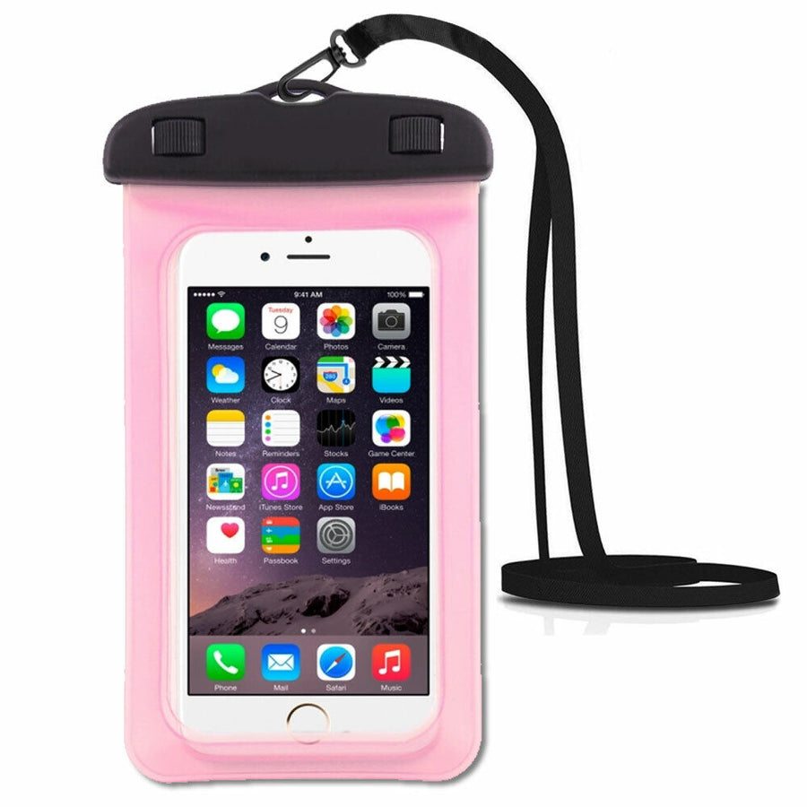 Glowing Waterproof Pouch Phone Bag w/ Lanyard for iPhone/Galaxy/Moto-MyPhoneCase.com