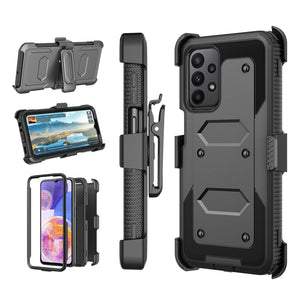 Full-Body Rugged Defender [Galaxy A23 5G / UW] Case w/ Belt Clip Holster-MyPhoneCase.com