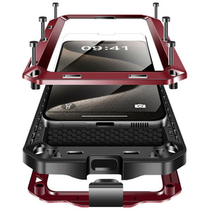 Gorilla Glass iPhone 14 Pro Max Full Metal Aluminum Case