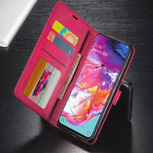 For iPhone 12 Pro Max Premium Leather Wallet Case w/ Card Holder