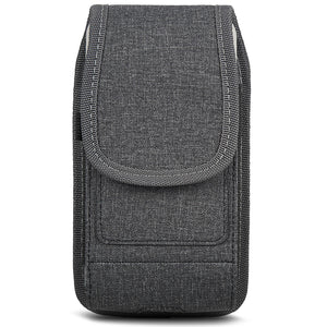 Vertical Phone Pouch Galaxy S23 Series Case w/ Card Slot Belt Clip Holster