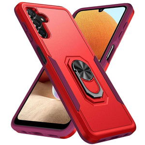 Dual Pro [Galaxy A54 5G Case] Magnetic Ring Holder Stand
