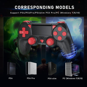 TURBO Bluetooth Wireless Gamepad Controller for PS4 PC Windows Smartphone Android