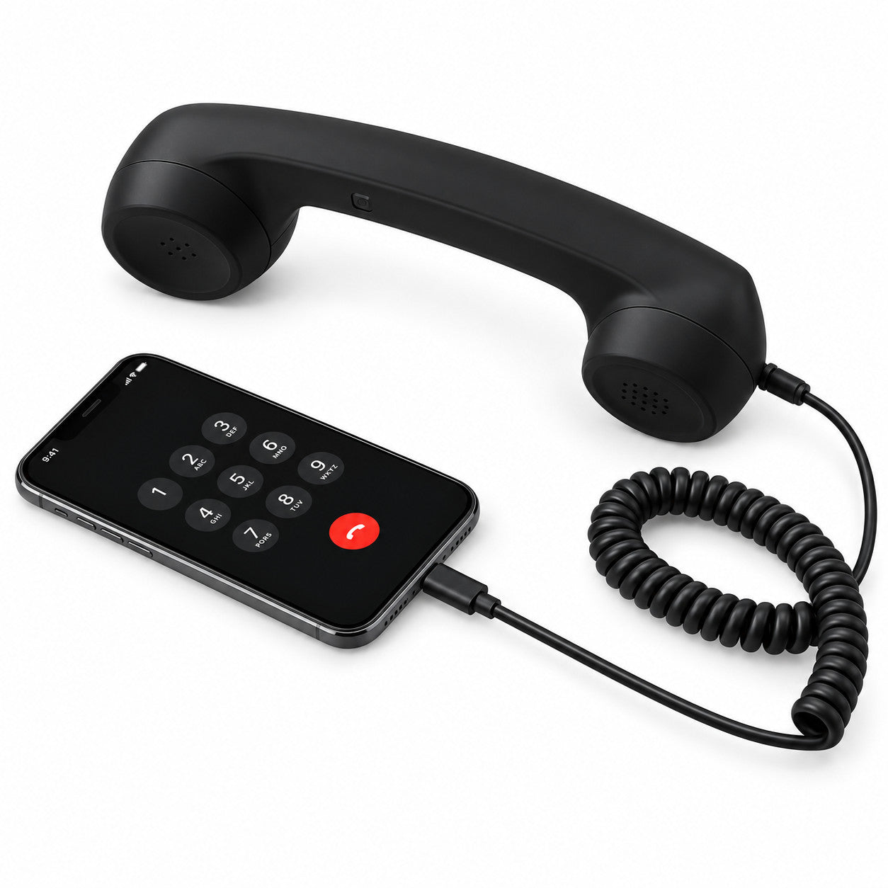 Retro Telephone Handset USB-C - MyPhoneCase.com