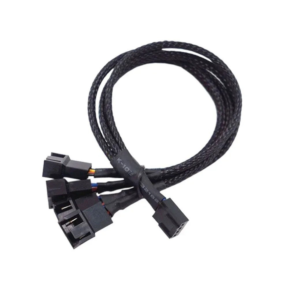 4-Pin PWM PC Case Fan Splitter Hub Adapter Cable - 1 To 4 - MyPhoneCase.com