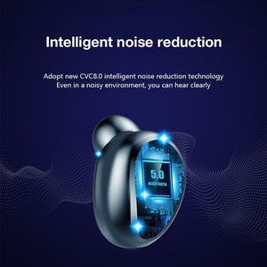 Bluetooth 5.3 True Wireless Earbuds in-Ear Earphones TWS Headset LED