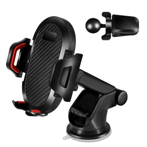 [3-in-1] Car Phone Holder Mount Long Arm Dashboard Windshield Air Vent-MyPhoneCase.com