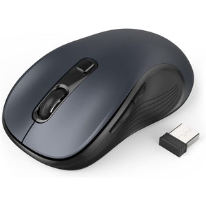Ergonomic Bluetooth & 2.4GHz Wireless Optical Mouse for PC Laptop 1600 DPI