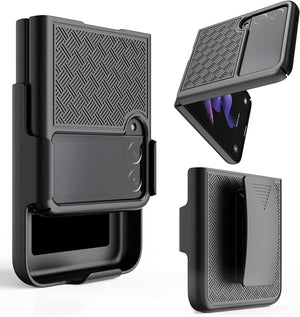 Slim Fitted Shell Galaxy Z Flip3 Case with Rugged Belt Clip Holster
