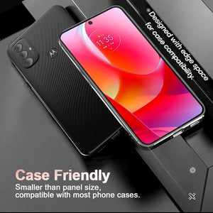 [3-Pack] Case-friendly [moto g power 2022] Tempered Glass Screen Protector-MyPhoneCase.com