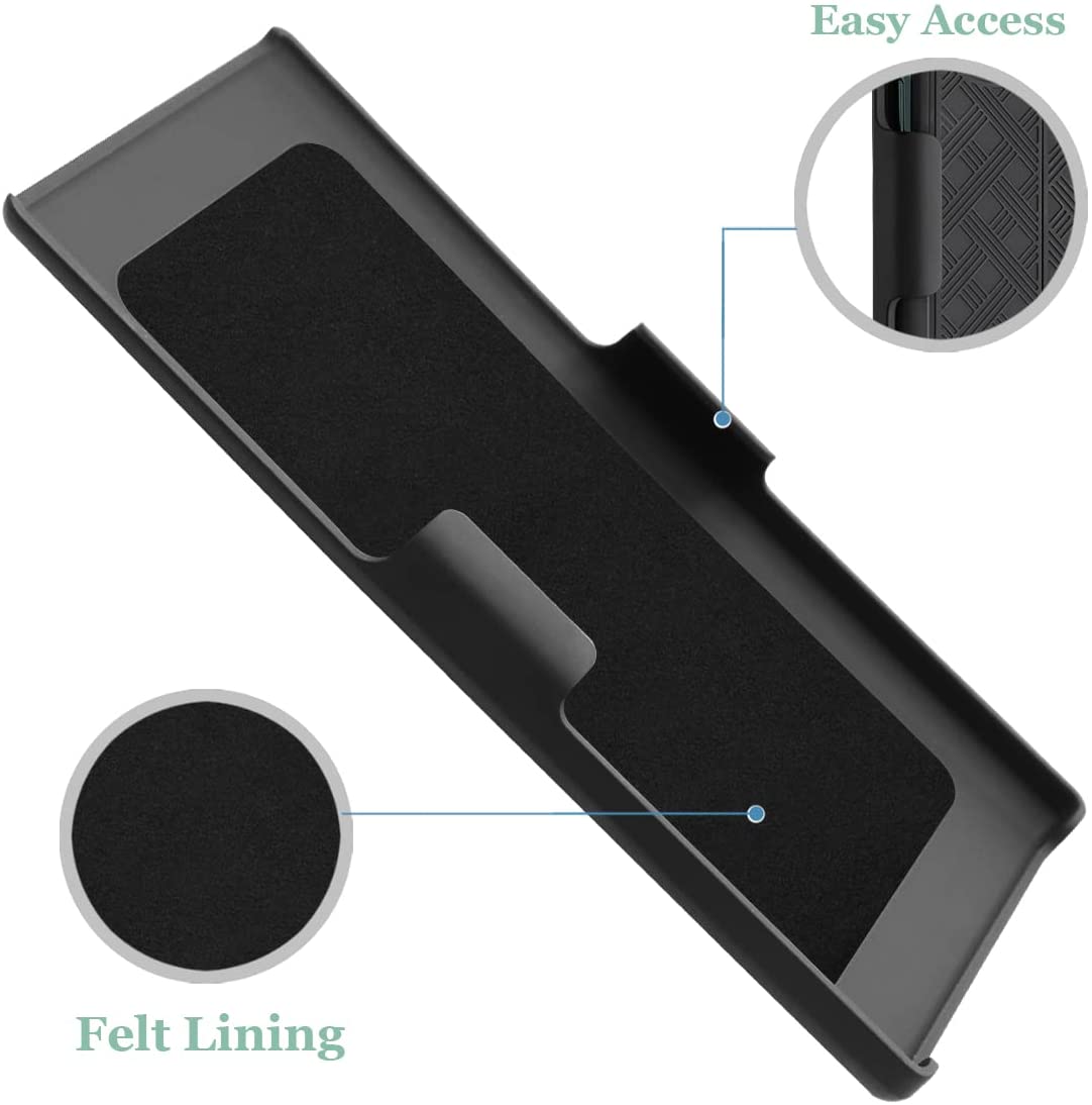 Samsung Galaxy S22 Ultra Case Fitted Shell Cover Belt Clip Holster-MyPhoneCase.com